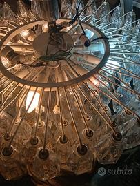 lampadario in vetro di murano 