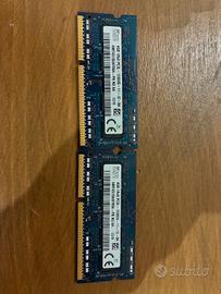 Coppia RAM SO-DIMM SK hynix 8GB (2x4GB) DDR3L 1600