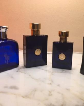 Lotto 4 Boccette Profumo Armani Versace