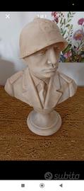 busto di Mussolini vintage