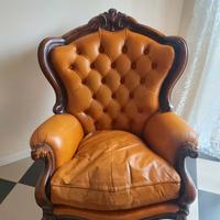 Poltrone in pelle