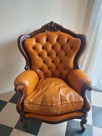 Poltrone in pelle