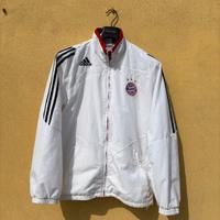 adidas fc bayern münchen jacket taglia I bianco ro