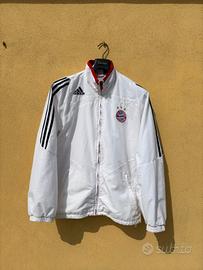 adidas fc bayern münchen jacket taglia I bianco ro