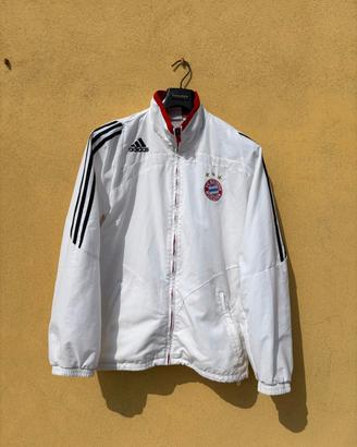 adidas fc bayern münchen jacket taglia I bianco ro