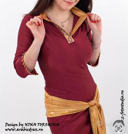 Abito danza del ventre folclore (con Swarovski)