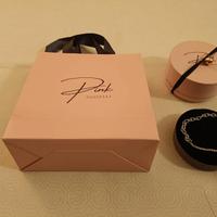 Braccialetto alta bigiotteria nuovo Pink