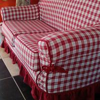 Divano biposto stile country