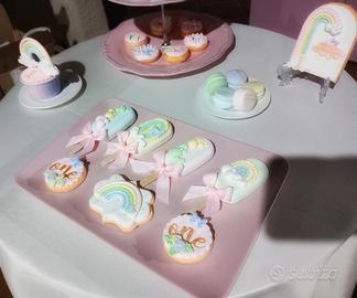 Torta scenografica arcobaleno - Tutto per i bambini In vendita a Palermo