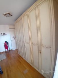 Armadio 6 Ante laccato e decorato