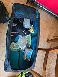 set immersione scuba