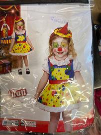 Costume carnevale bambina taglia 104 cm