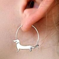 orecchini cerchio gioielli argento donna alta 8