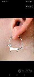 orecchini cerchio gioielli argento donna alta 8