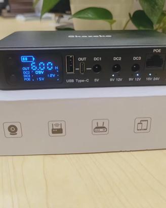 Mini UPS per switch router modem 9v 12v 15v 24v