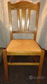 Sedie in rovere