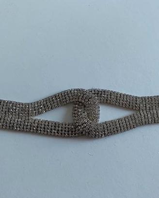 Bracciale brillante bigiotteria