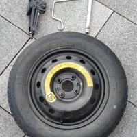 Ruotino per Fiat Panda con accessori