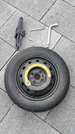 Ruotino per Fiat Panda con accessori