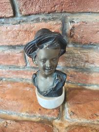 Splendida scultura di bronzo De Martino 