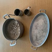 Pentole in alluminio vintage