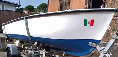 Barca lancia Motore Johnson alta qualità