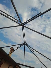 struttura gazebo 3x4