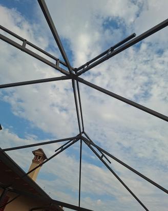 struttura gazebo 3x4