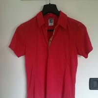 Maglietta rossa da donna originale The North Face