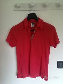 Maglietta rossa da donna originale The North Face