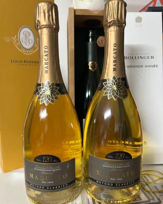 2 bott. 120 mesi brut Lessini Durello Marcato