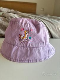 Cappellino per il sole bambina 4/6 anni