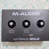 Scheda Audio M-Track Solo