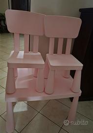 Set bambina Ikea Mammut tavolo e sedie