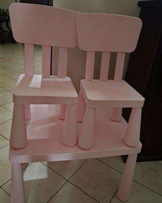 Set bambina Ikea Mammut tavolo e sedie
