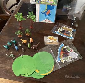 Set di decorazioni compleanno a tema Dinosauri