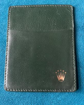 Porta garanzia rolex anni 80-90