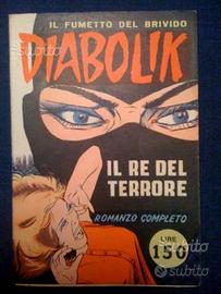 Diabolik seconda serie n. 1 da magazzino