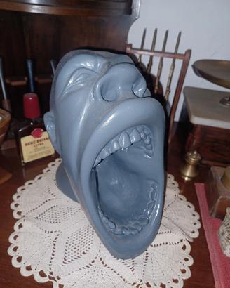 Scultura testa Dank Nox