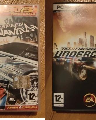 Giochi per PC Need For Speed Trilogy e Undercover