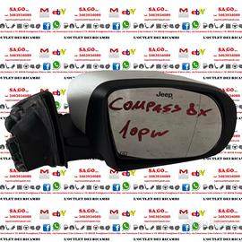 SPECCHIETTO RETROVISORE DESTRO DX JEEP COMPASS ANN