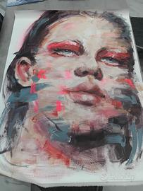 quadro Paola geranio 