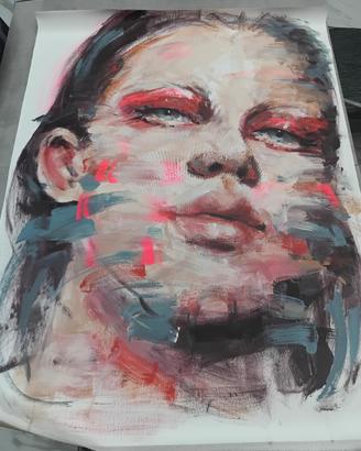 quadro Paola geranio 