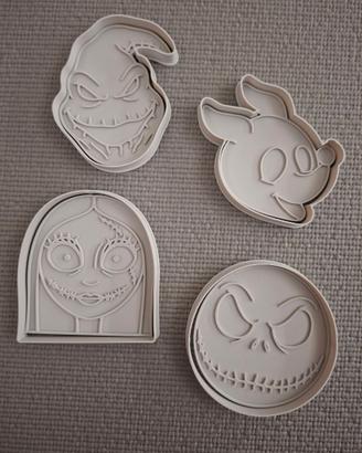 Set 4 Formine The Nightmare Before Christmas