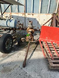 pompa per acqua marca Caprari con ruote a cardano