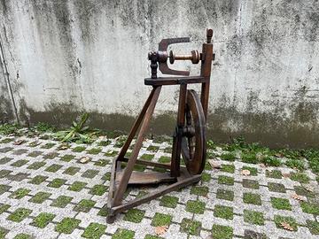 Arcolaio filatoio in legno