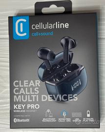 CELLULARLINE AURICOLARI WIRELESS Neri