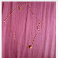 collana stella oro giallo 