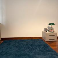 Tappeto Shaggy Moderno Blu Navy Scuro