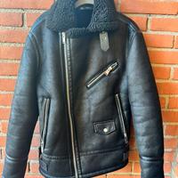 Giacca biker Zara nera uomo